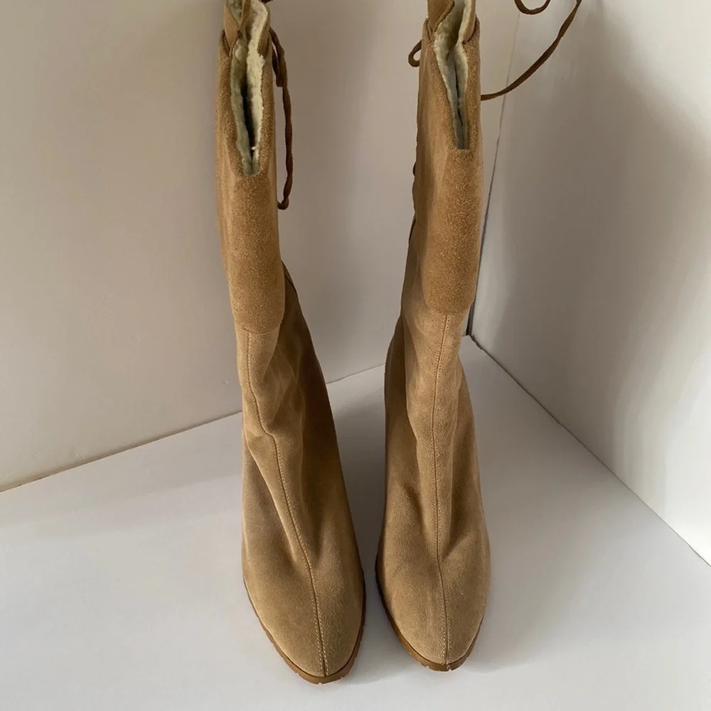 Colin Stuart Boots. Size 9 . Tan - Picture 1 of 8